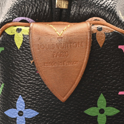 Louis Vuitton Monogram Multicolor Speedy 30 Black 6 of 7