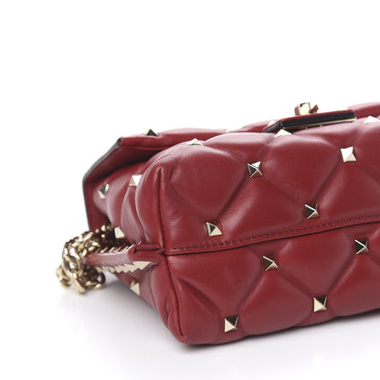 Valentino Garavani Nappa Candystud Crossbody Red 7 of 9