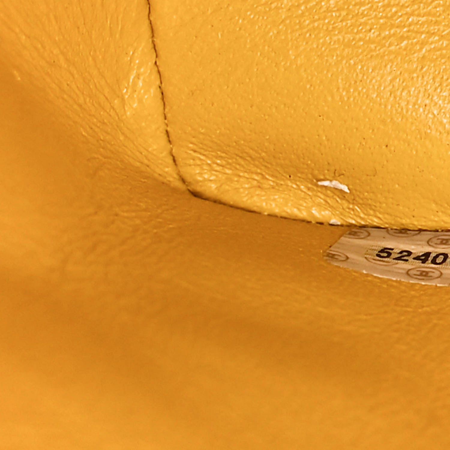 Chanel Caviar Quilted Medallion Tote Yellow 8 of 12