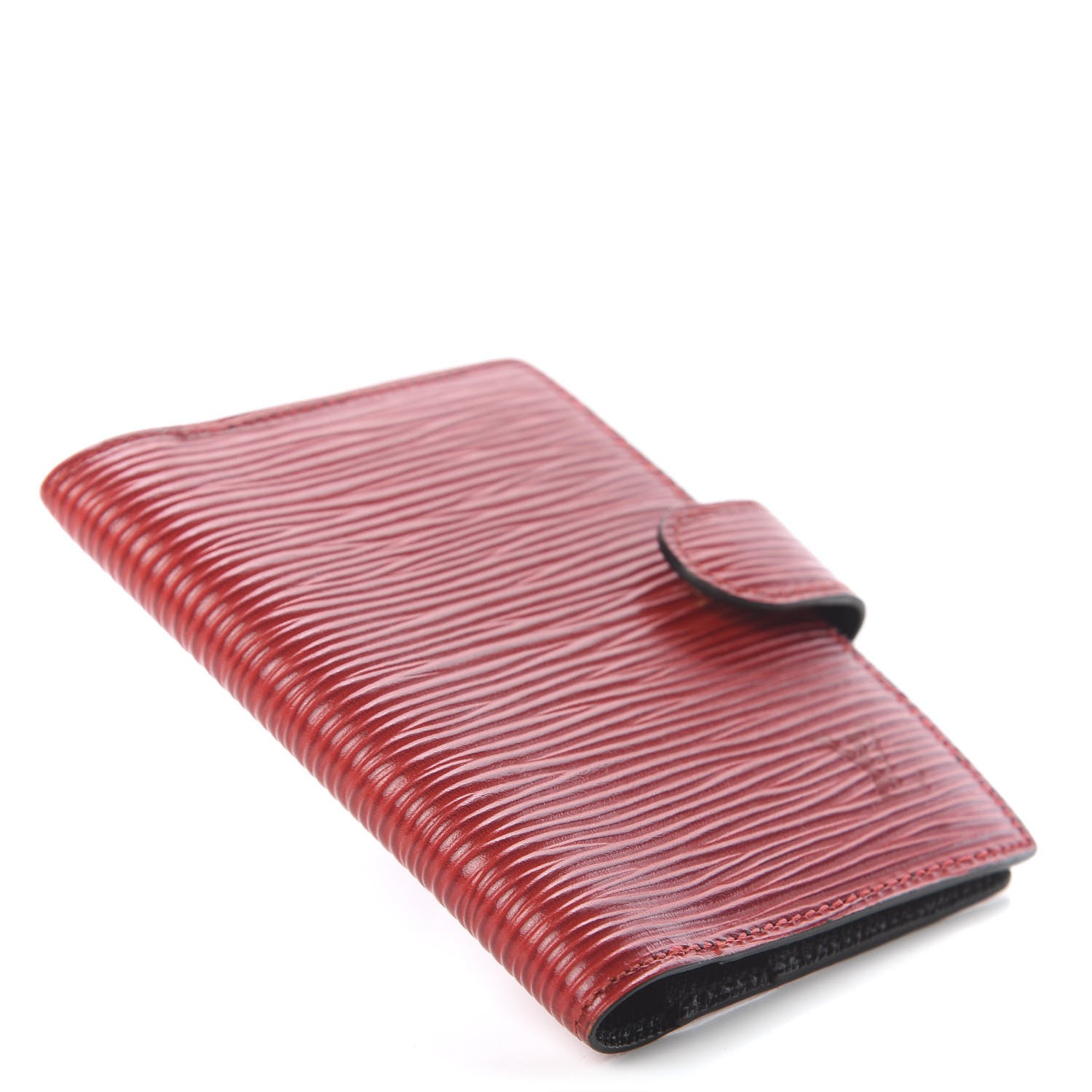Louis Vuitton Epi Mini Agenda Cover Castillan Red 3 of 4