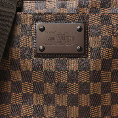 Louis Vuitton Damier Ebene Brooklyn Flat Pochette 7 of 9