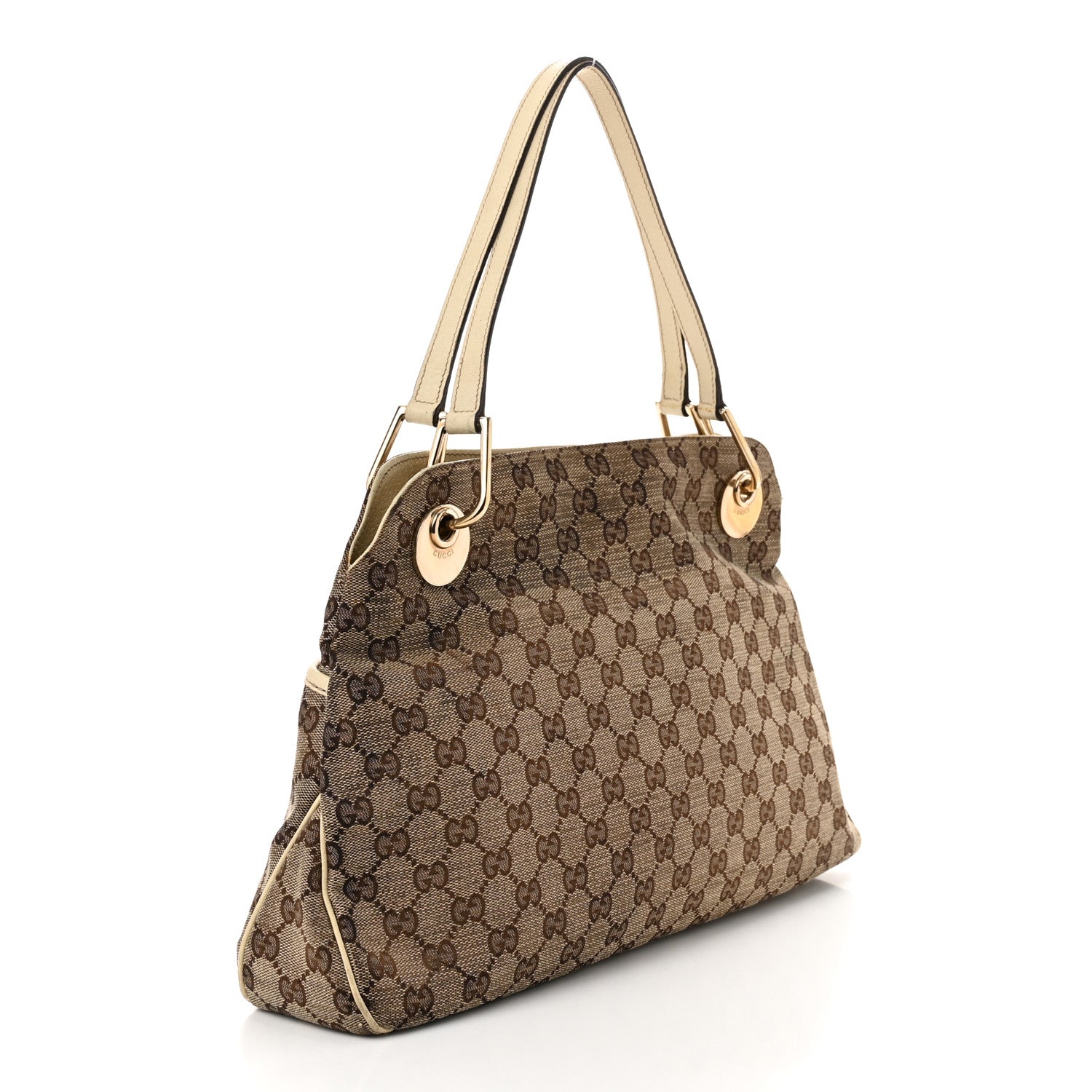 Gucci Monogram Medium Eclipse Shoulder Bag Off White 3 of 10