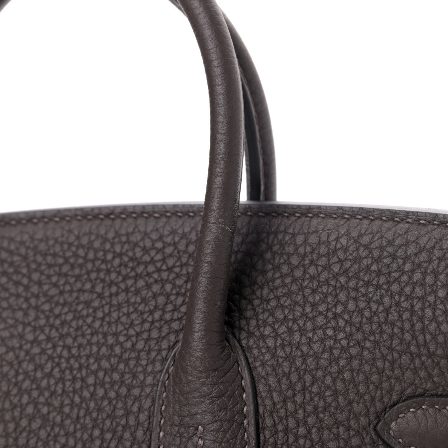 Hermes Togo Verso Birkin 25 Ebene Gold 12 of 12