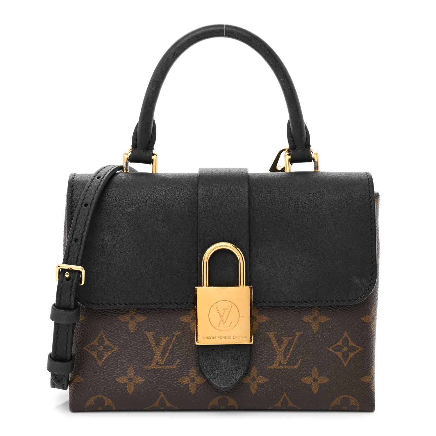 Louis Vuitton Monogram Locky BB Black 1 of 15