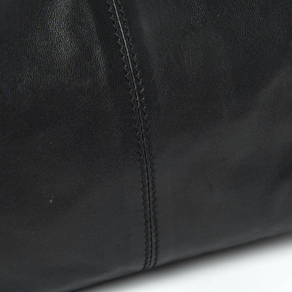 Prada Glace Calfskin Shoulder Bag Black 14 of 14