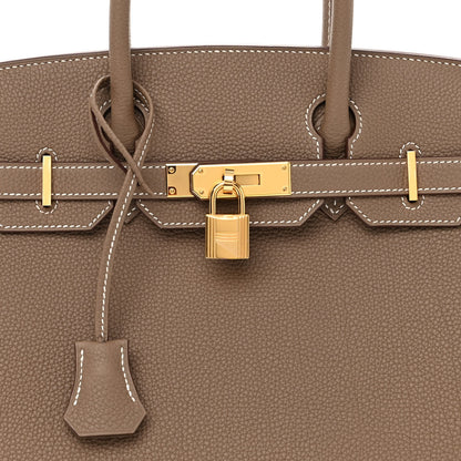 Hermes Togo Birkin 30 Etoupe 8 of 13
