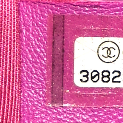 Chanel Lambskin Quilted Medium Chanel 19 Flap Purple 13 of 17