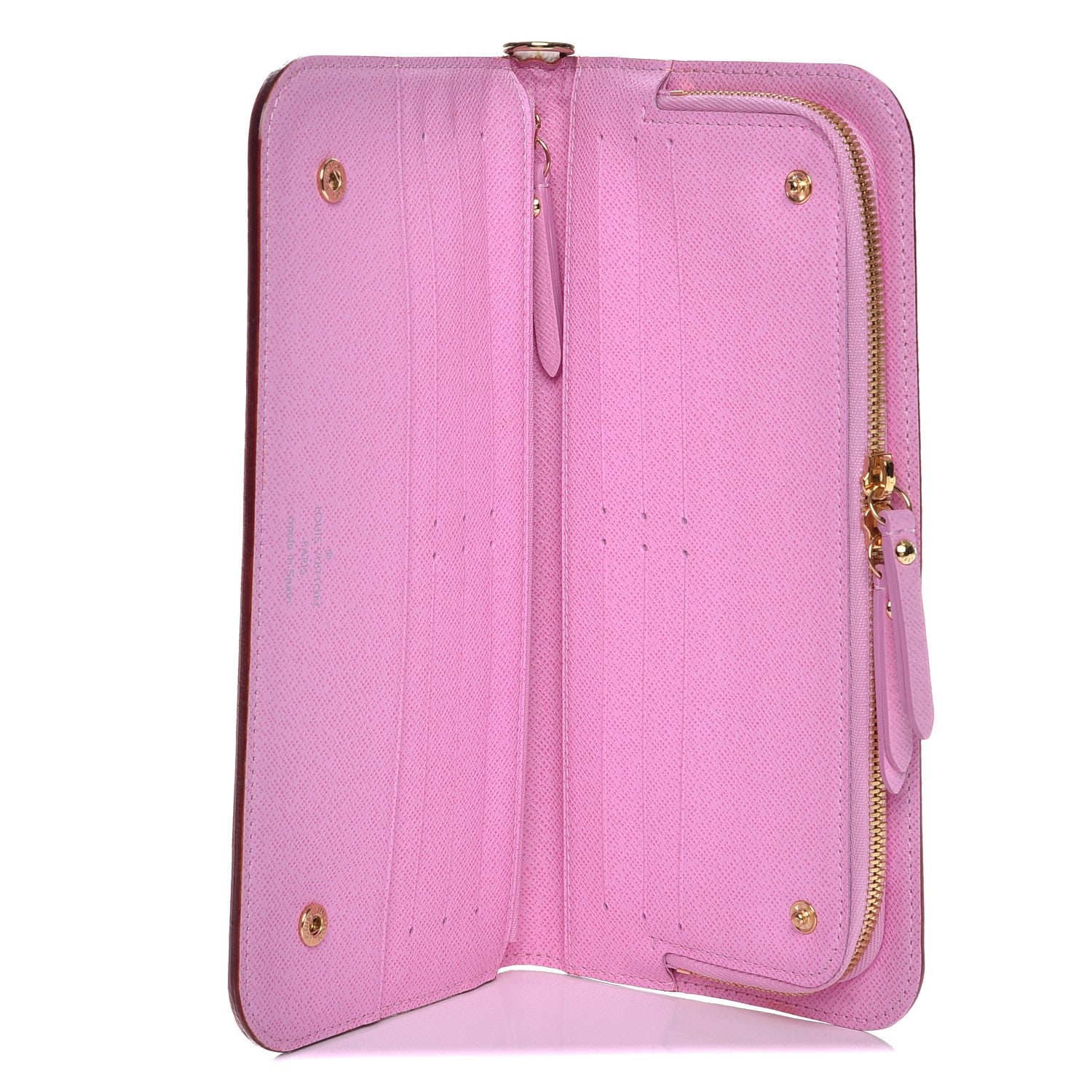 Louis Vuitton Monogram Multicolor Insolite Wallet White Litchi 5 of 7