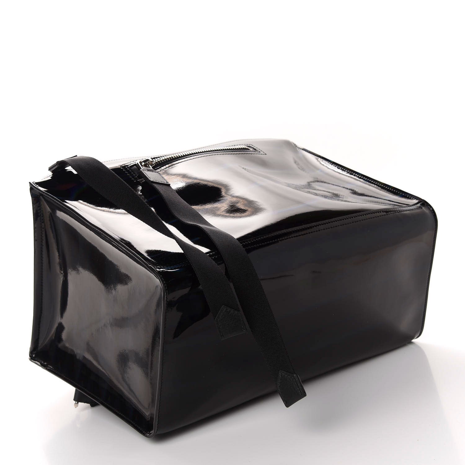 Givenchy Glossy Iridescent Rubber Large Pandora Bag Black 4 of 9