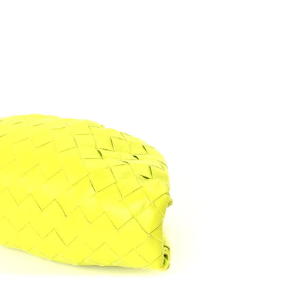 Bottega Veneta Nappa Intrecciato The Mini Pouch  Kiwi 8 of 8