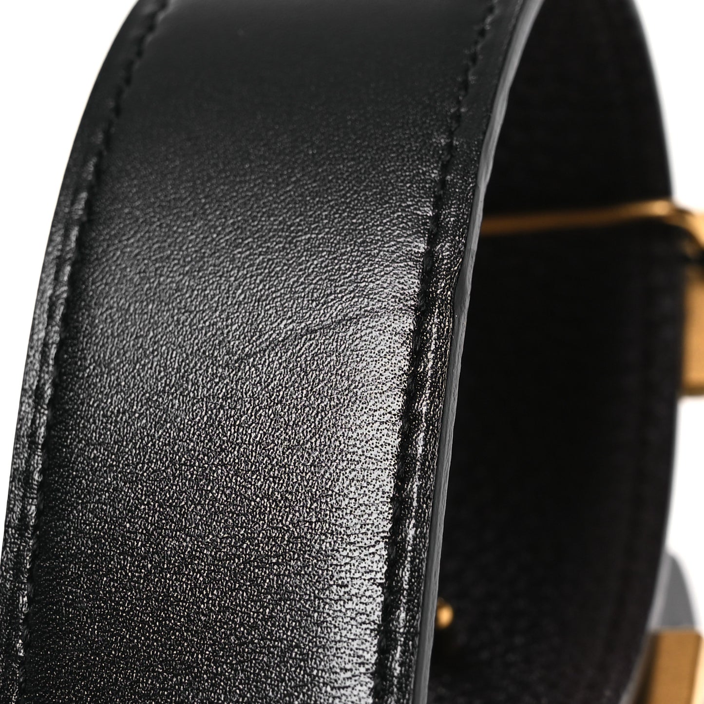 Box Togo Reversible 32mm H Belt 75 Black Chocolate