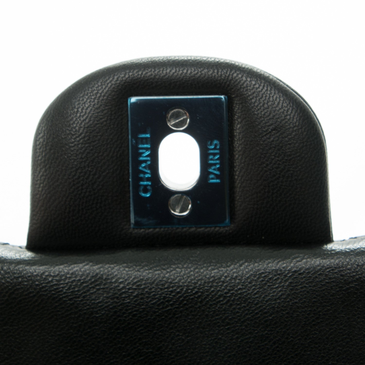 Chanel Lambskin Quilted Mini Square Flap Black 6 of 8