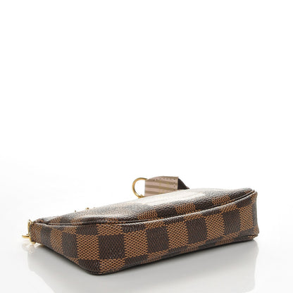 Louis Vuitton Damier Ebene Trunks and Locks Mini Pochette Accessories 4 of 6