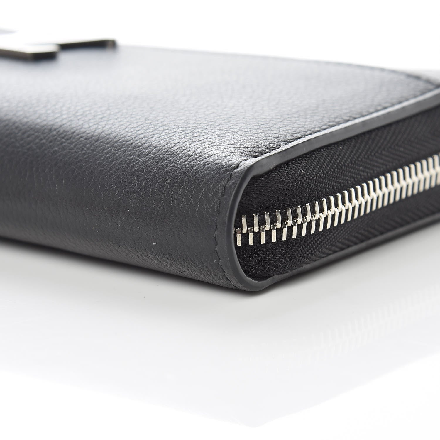 Louis Vuitton Calfskin Zippy Lockme Wallet Black 10 of 12