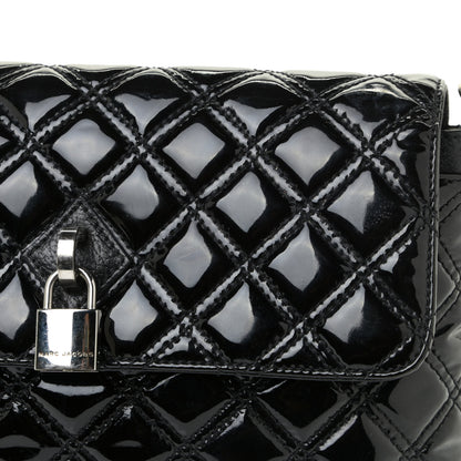 Marc Jacobs Patent Quilted Single Flap Black 7 of 15