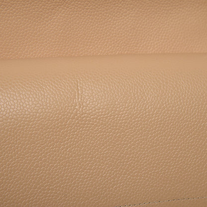 Chanel Caviar Quilted Jumbo Double Flap Light Beige 10 of 10