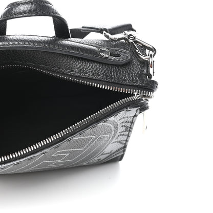 Fendi Cuoio Romano Selleria Fendi Stamp Patch Mini Lui Bag Black Grigio 5 of 8