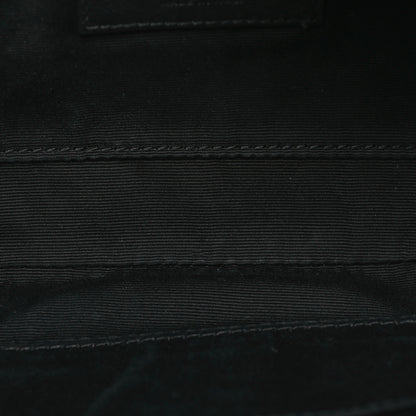 Saint Laurent Grain De Poudre Monogram Belt Bag Black 5 of 14