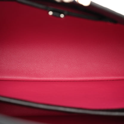 Louis Vuitton Taurillon Capucines PM Black 5 of 12