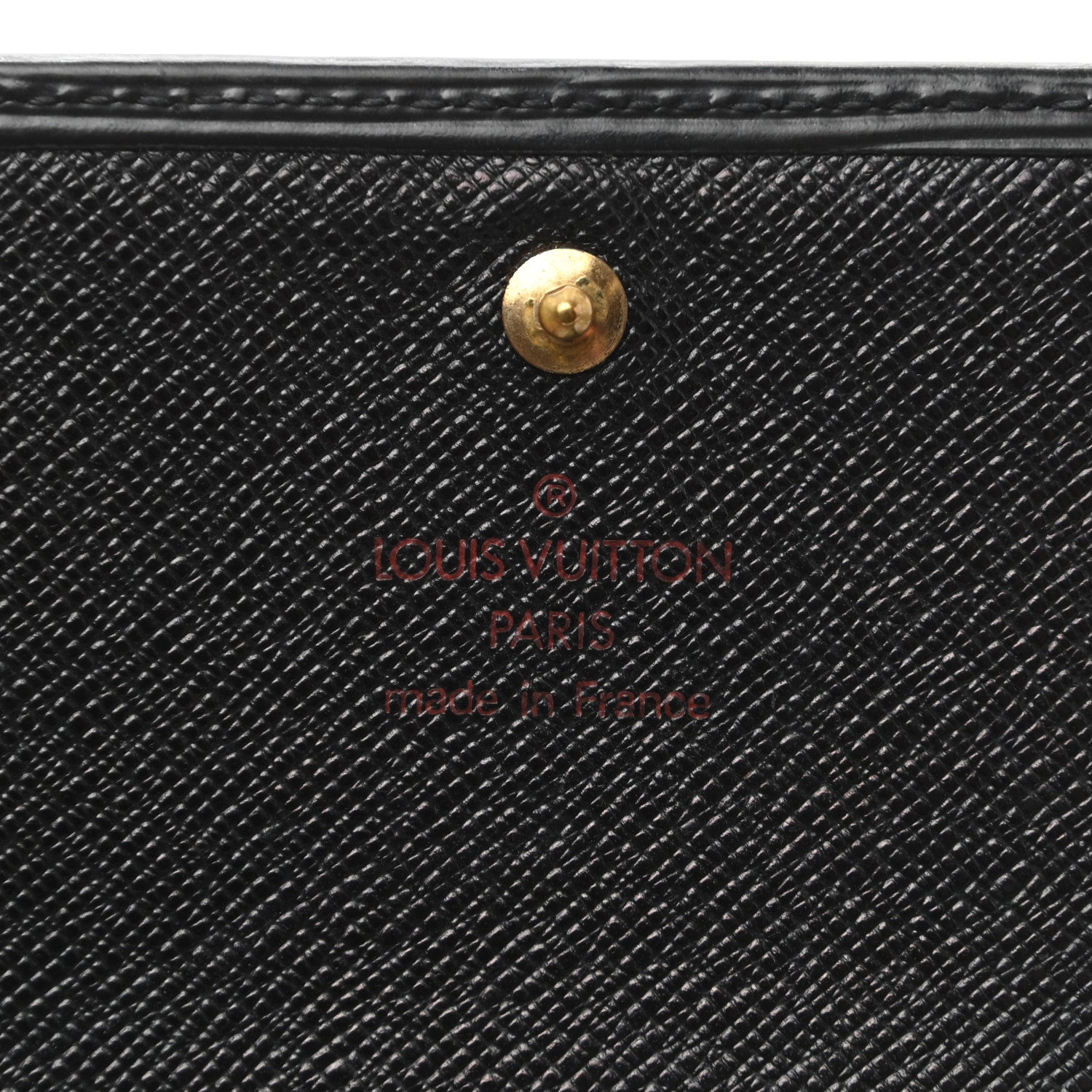 Louis Vuitton Epi Porte-Monnaie Billets Tresor Wallet Black 6 of 7