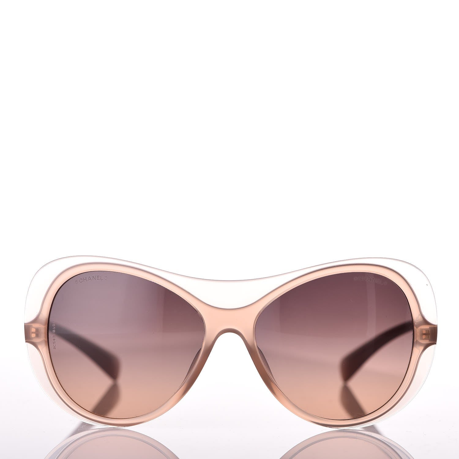 Chanel Oval Sunglasses 5389-A Light Brown 2 of 9