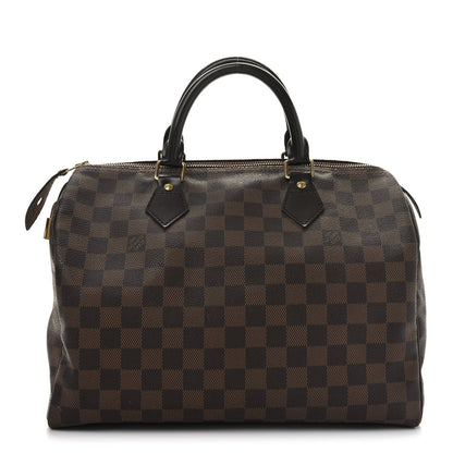 Louis Vuitton Damier Ebene Speedy 30 1 of 7