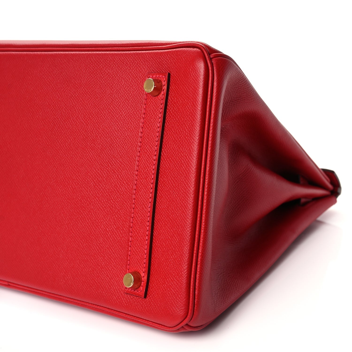 Hermes Epsom Birkin 35  Rouge Casaque 10 of 10