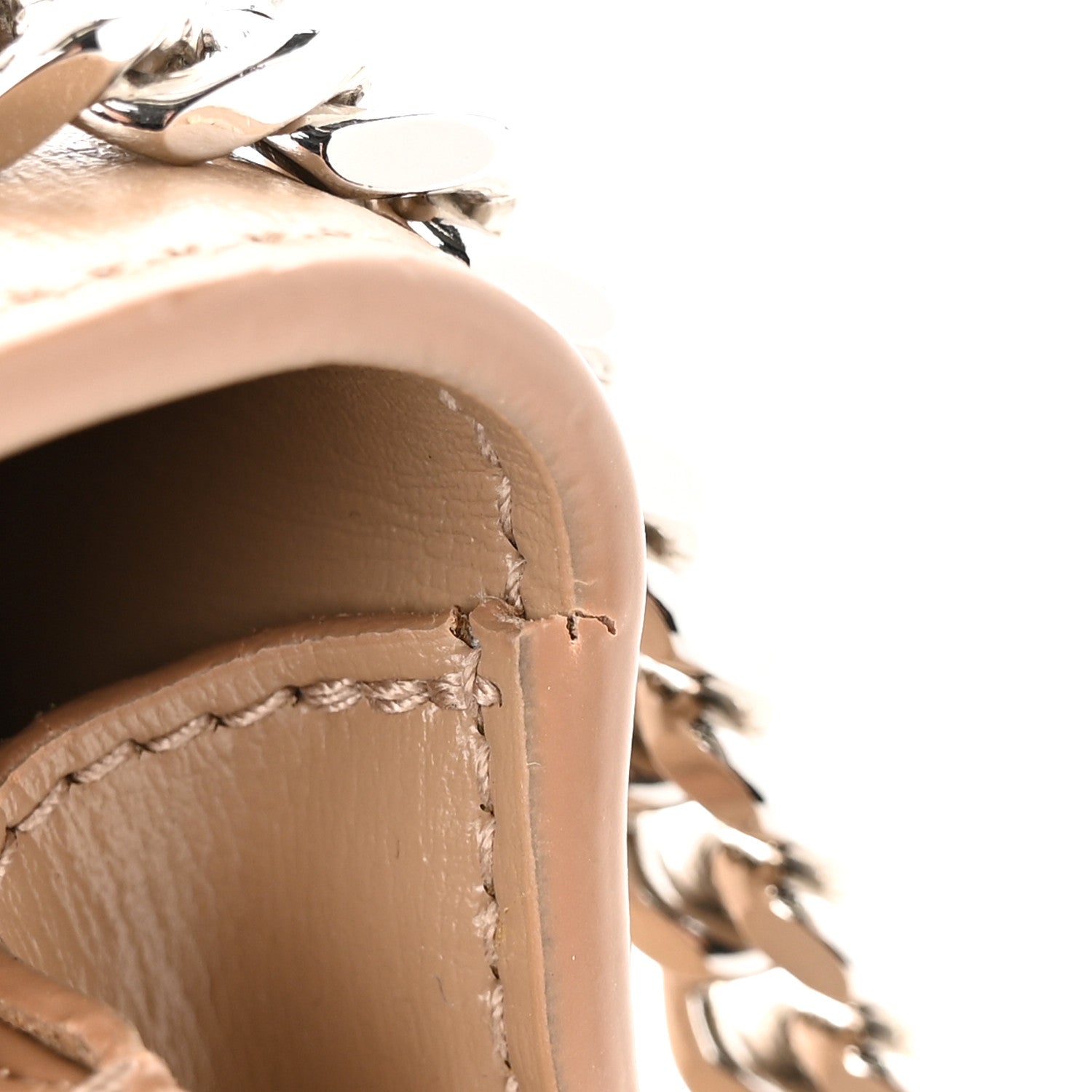 Saint Laurent Calfskin Medium Monogram Sunset Dark Beige 12 of 12