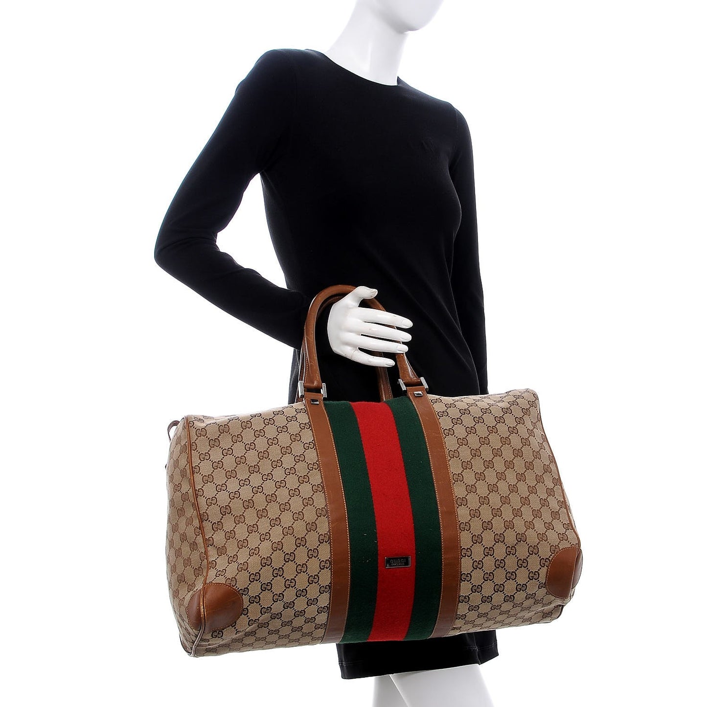 Monogram Web Duffle Bag