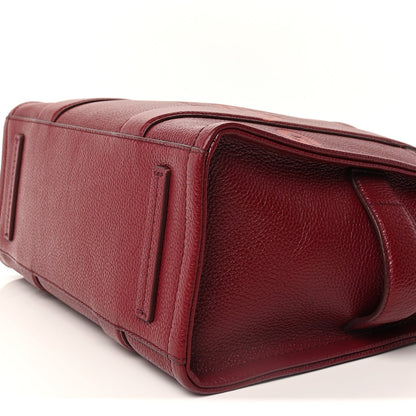 Marc Jacobs Grained Calfskin Medium The Tote Bag  Cherry 7 of 8