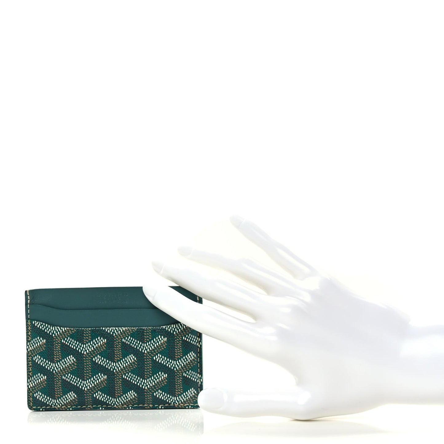 ine Saint Sulpice Card Holder Green