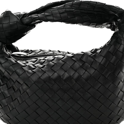 Bottega Veneta Nappa Intrecciato Teen Jodie Hobo Black 8 of 10