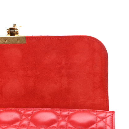 Christian Dior Lambskin Cannage Large Dioraddict Flap Red 12 of 16