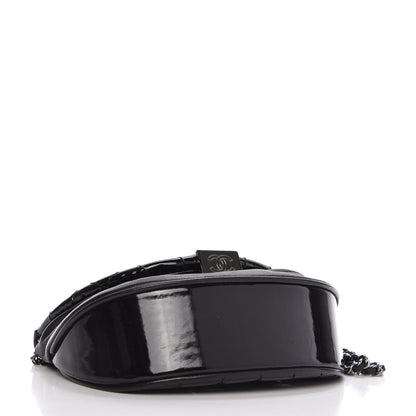 Chanel Patent Calfskin Flap Bag Black 4 of 10