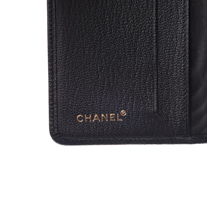Chanel Goatskin Card Holder Wallet Black 6 of 8