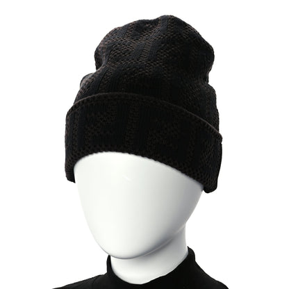 Fendi FF Beanie hat Black 2 of 4