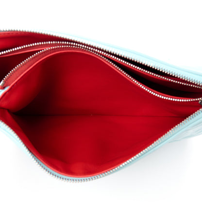 Louis Vuitton Lambskin Embossed Monogram Coussin PM Bleu 7 of 13