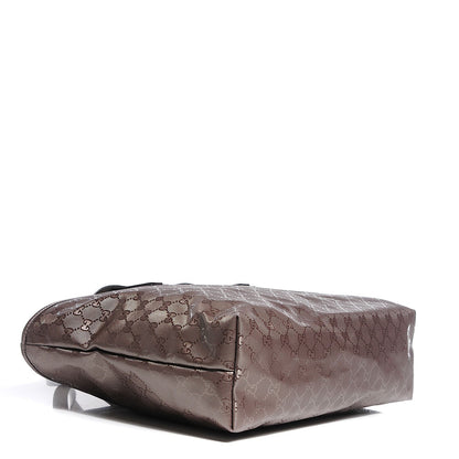 Gucci Imprime Monogram Medium Zippered Shopping Tote Mauve 4 of 9