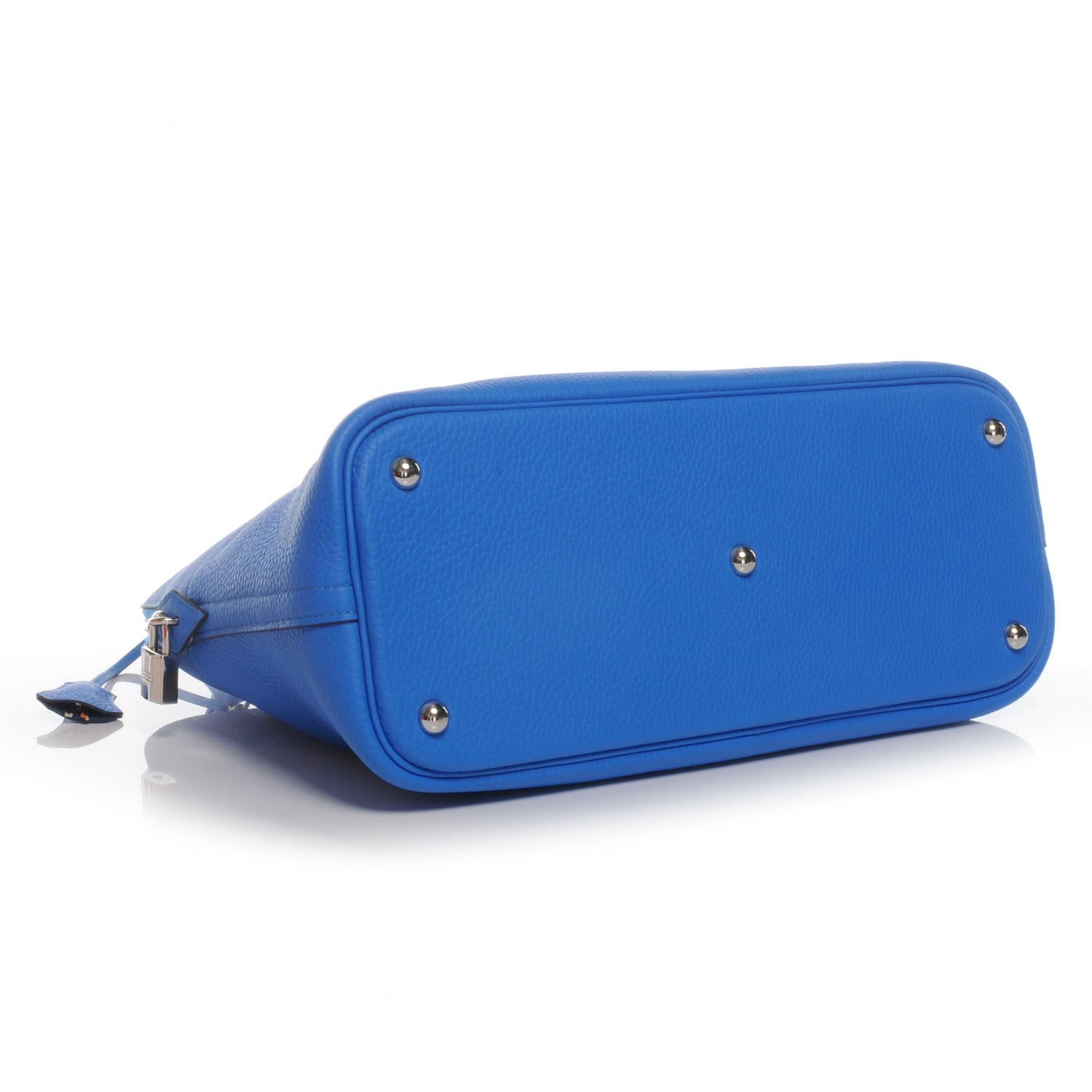 Hermes Taurillon Clemence Bolide 35 Bleu Hydra 4 of 8