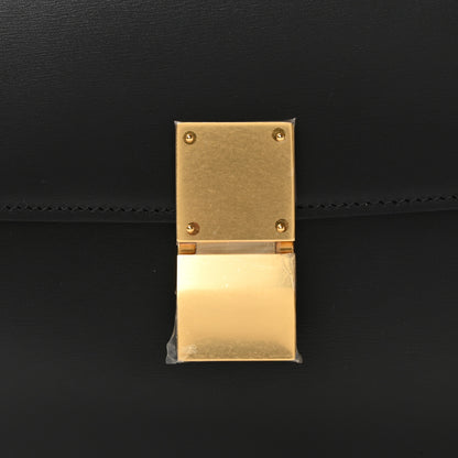 Celine Box Calfskin Medium Classic Box Flap Bag Black 7 of 10