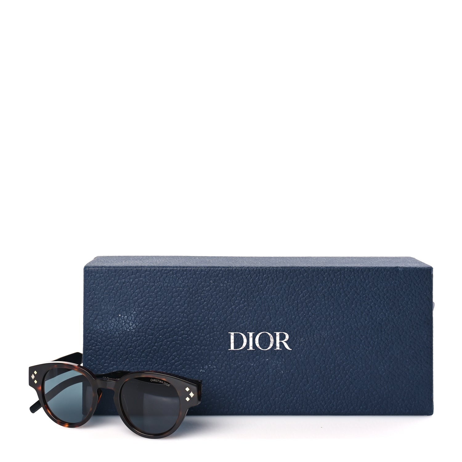 Christian Dior Acetate Rectangular CD Diamond R2I Sunglasses  Tortoise 7 of 7