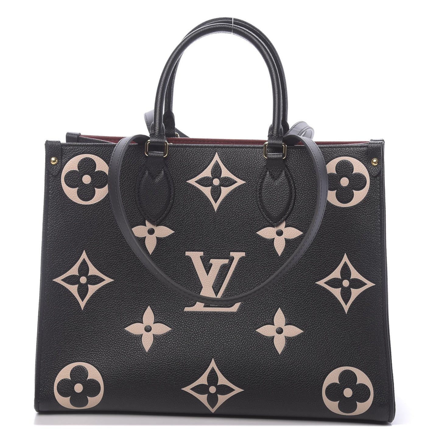 Empreinte Monogram Giant Onthego MM Black Beige