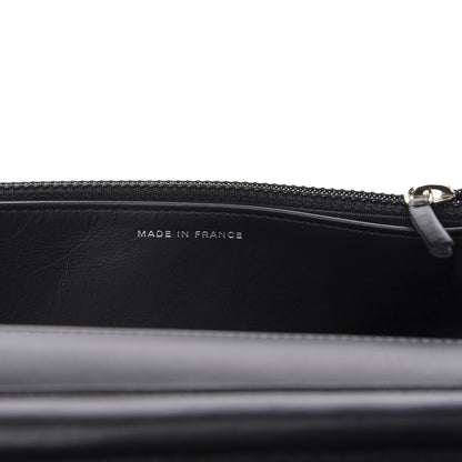Chanel Caviar Timeless CC Wallet On Chain WOC Black 7 of 12