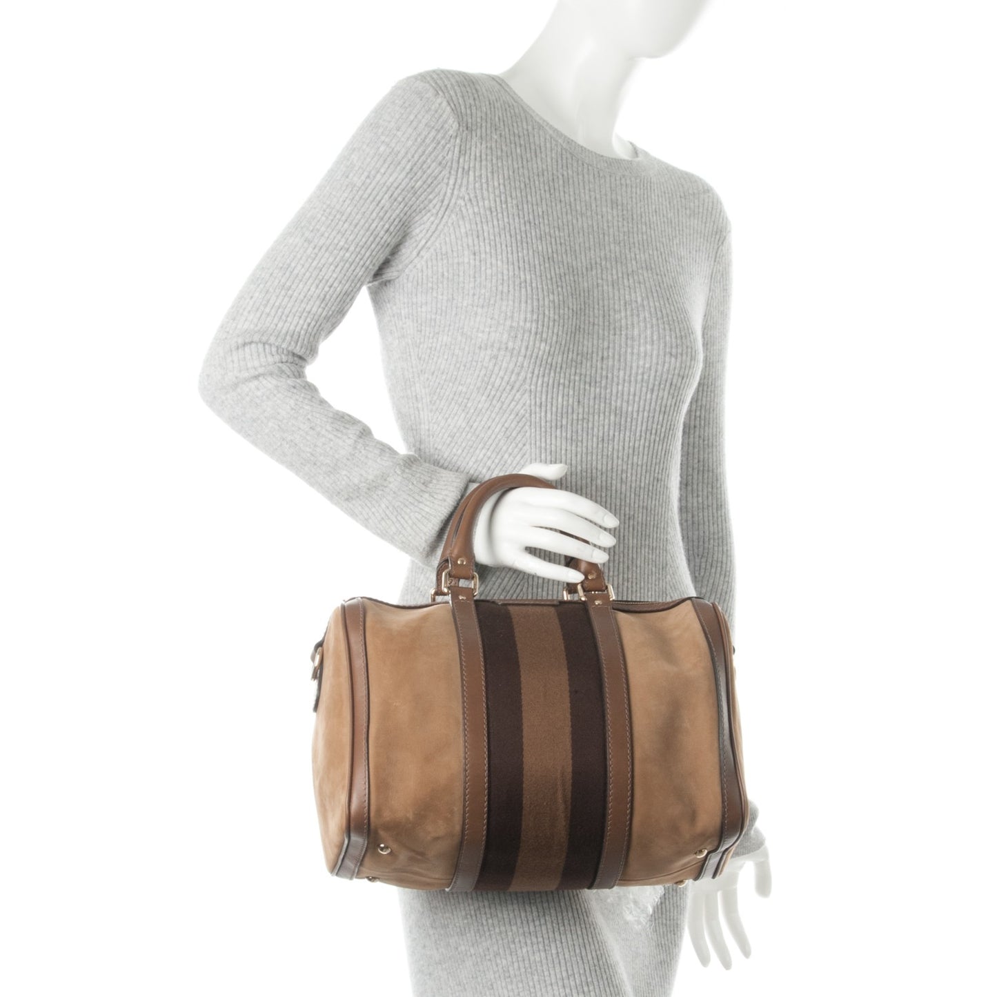 Nubuck Vintage Web Medium Boston Beige