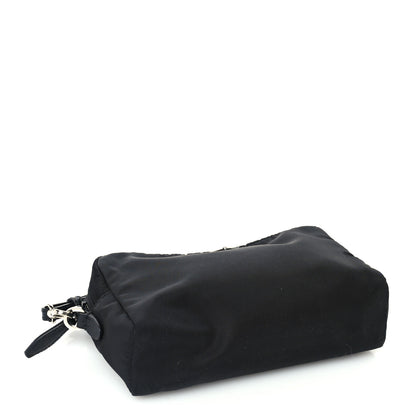 Prada Re-Nylon Saffiano Pouch Wristlet Black 3 of 6
