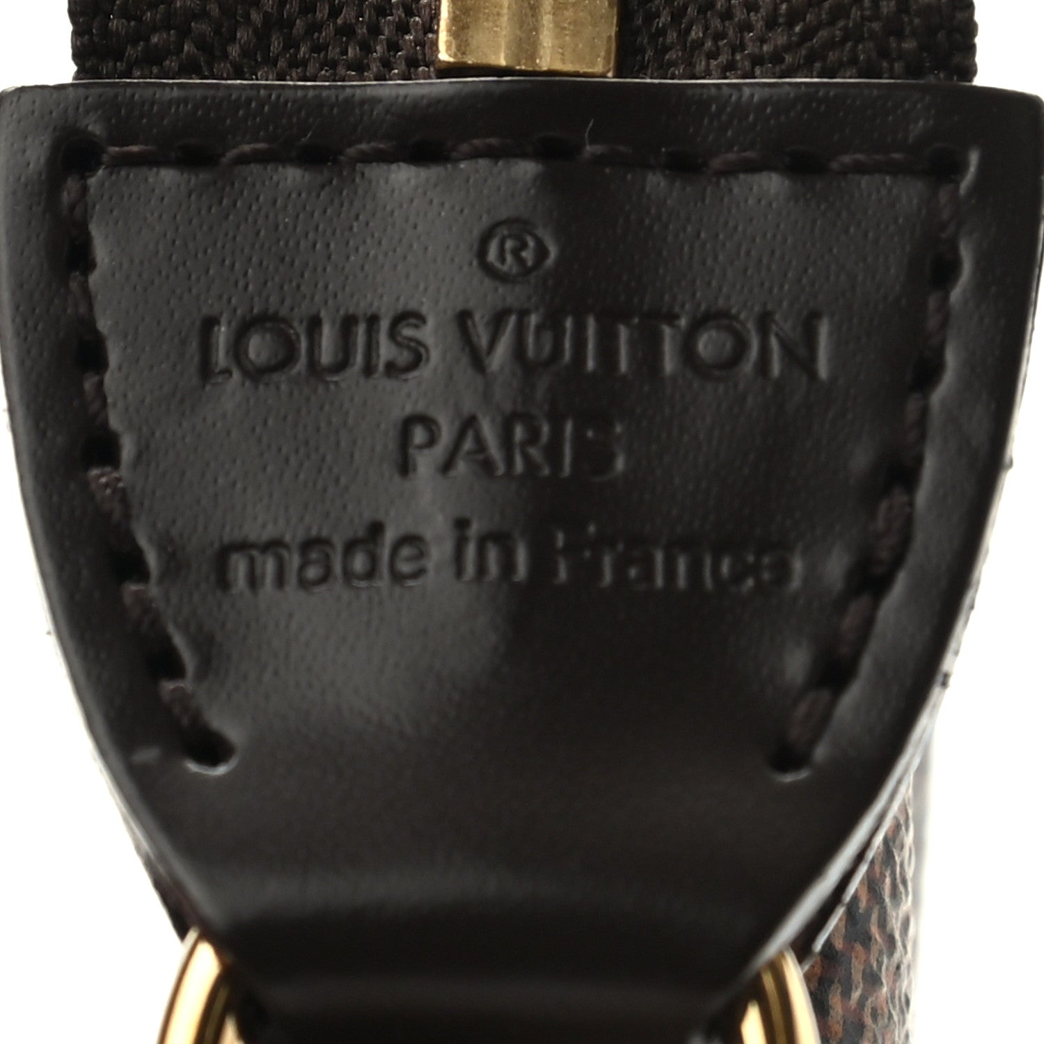 Louis Vuitton Damier Ebene Mini Pochette Accessories 6 of 7