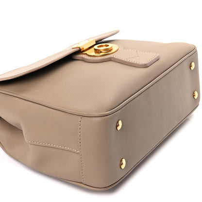 Burberry Trench Calfskin Medium DK88 Top Handle Bag Honey 7 of 7