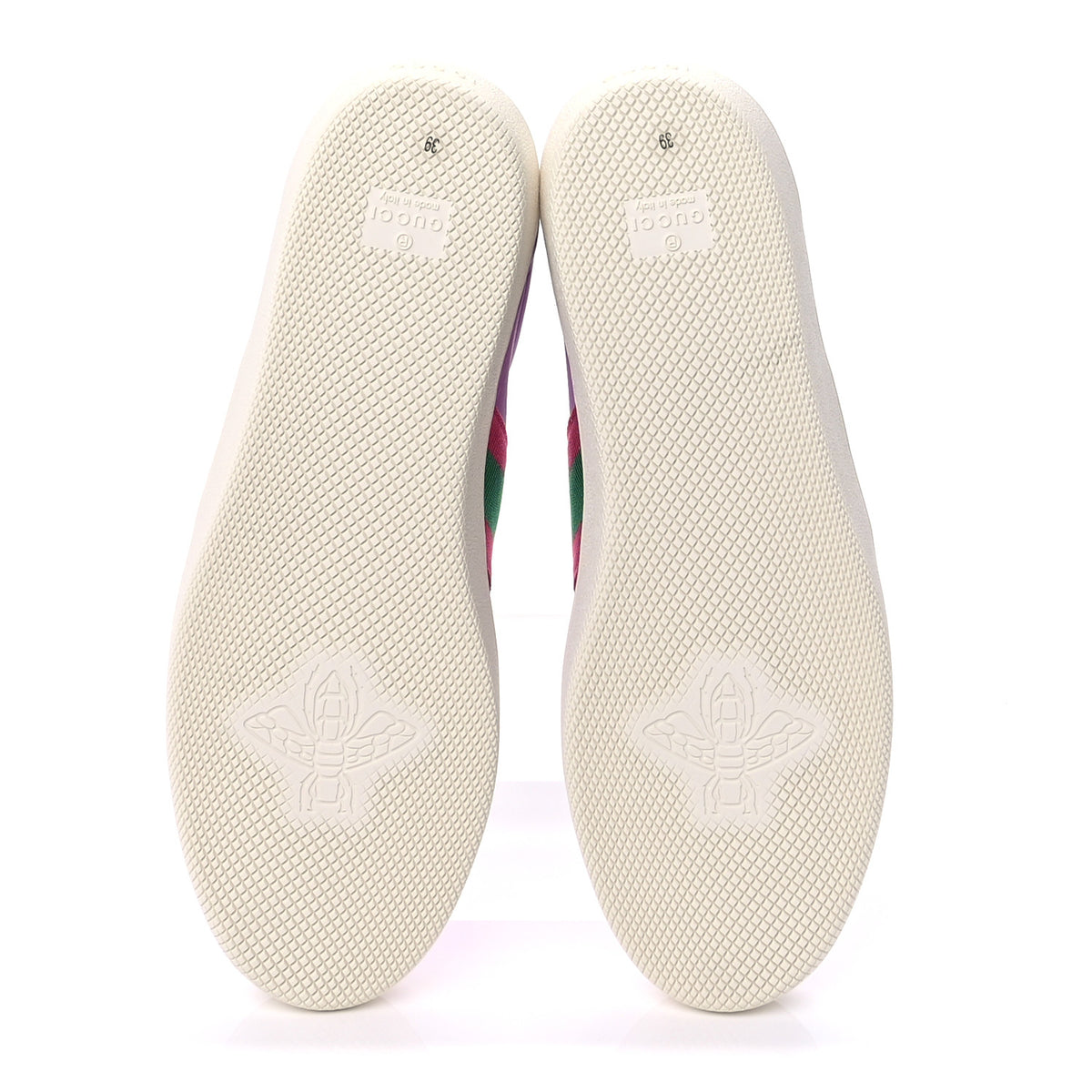 Gucci Calfskin Womens New Ace Sneakers 39 Purple 6 of 9