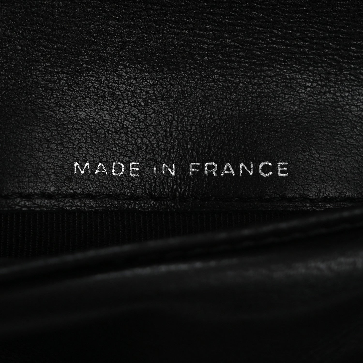 Chanel Lambskin Quilted Large Flap Wallet Black 7 of 7