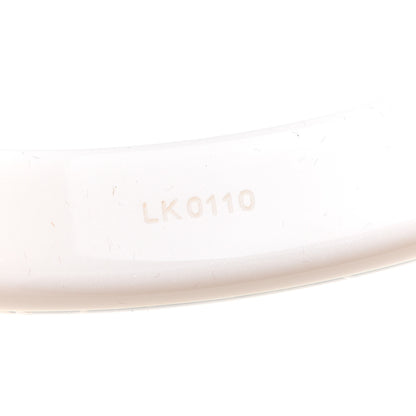 Louis Vuitton Resin Swarovski Medium Inclusion Bracelet PM White 4 of 5